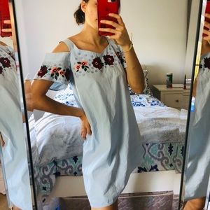 Francesca’s Embroidered Dress
